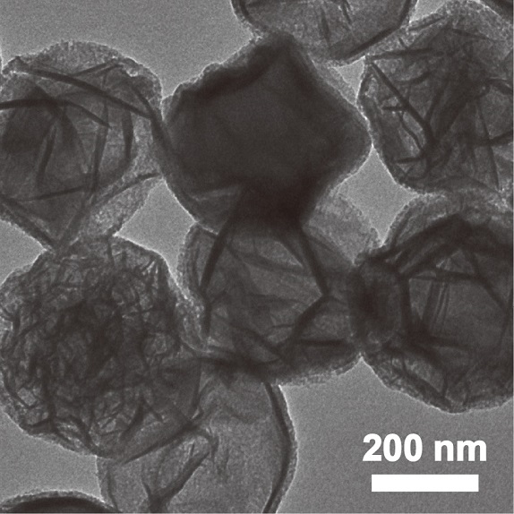 Potassium manganate/carbon composite material with core-shell structure and preparation method and application thereof