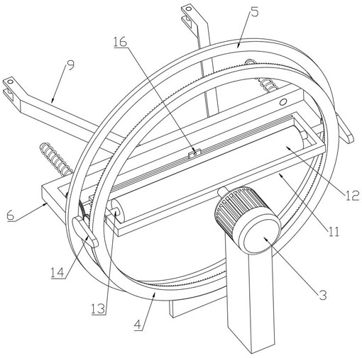 A production device for core-spun yarn