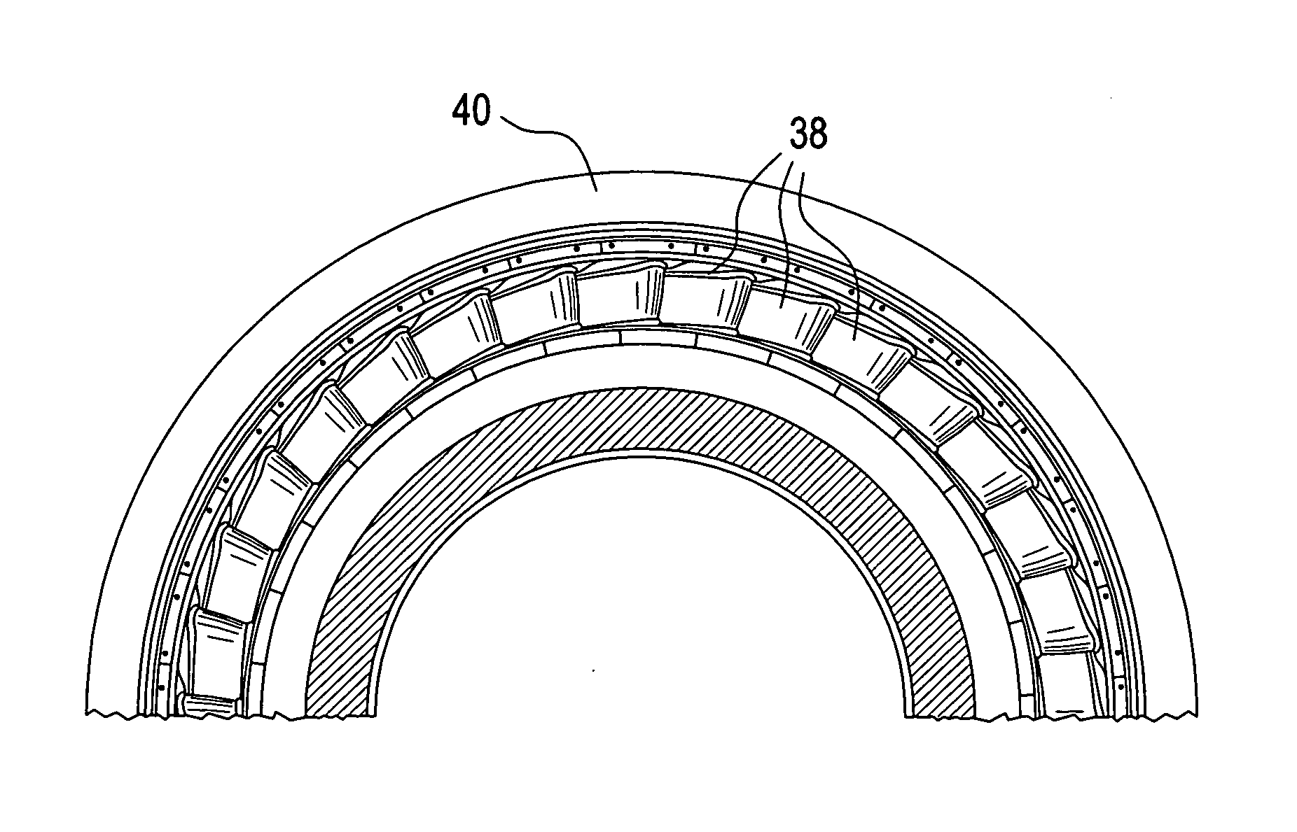 Method and system for rotating a turbine stator ring