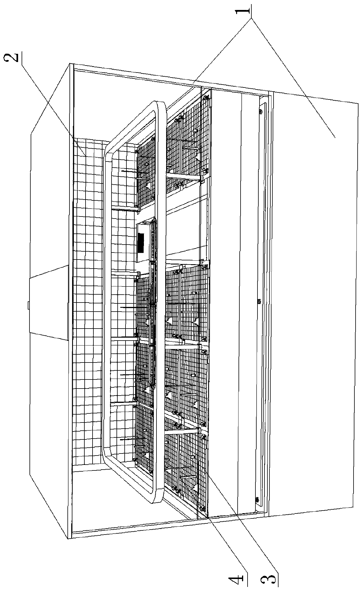 Combined-type urban disaster simulation experiment device