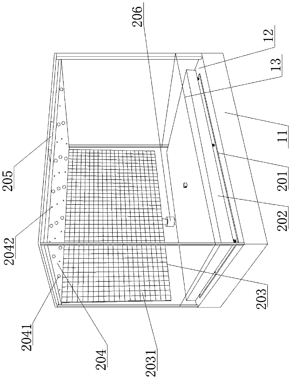 Combined-type urban disaster simulation experiment device