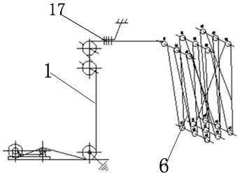 A large-span cable crane demolition construction method adjacent to the railway business line