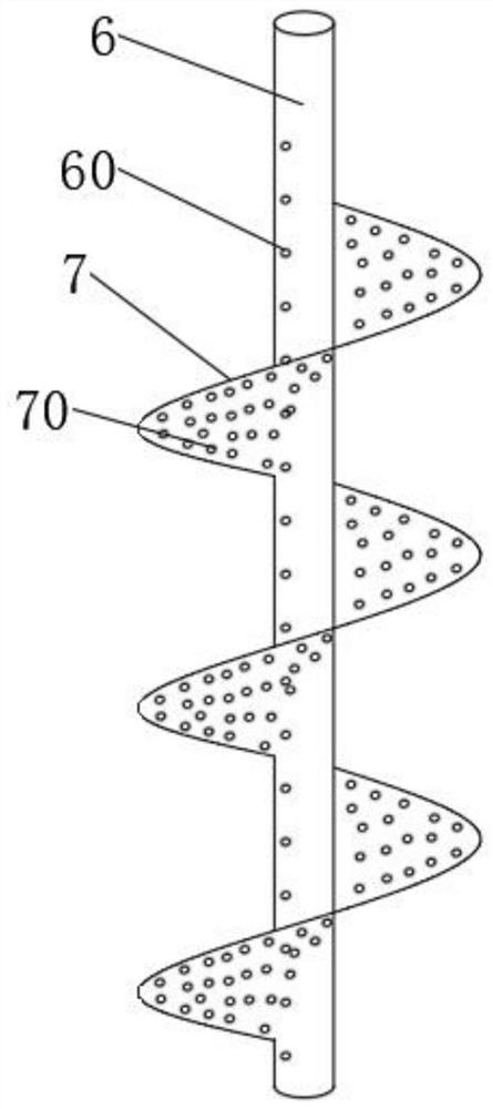 Raw material mixing device for coating production