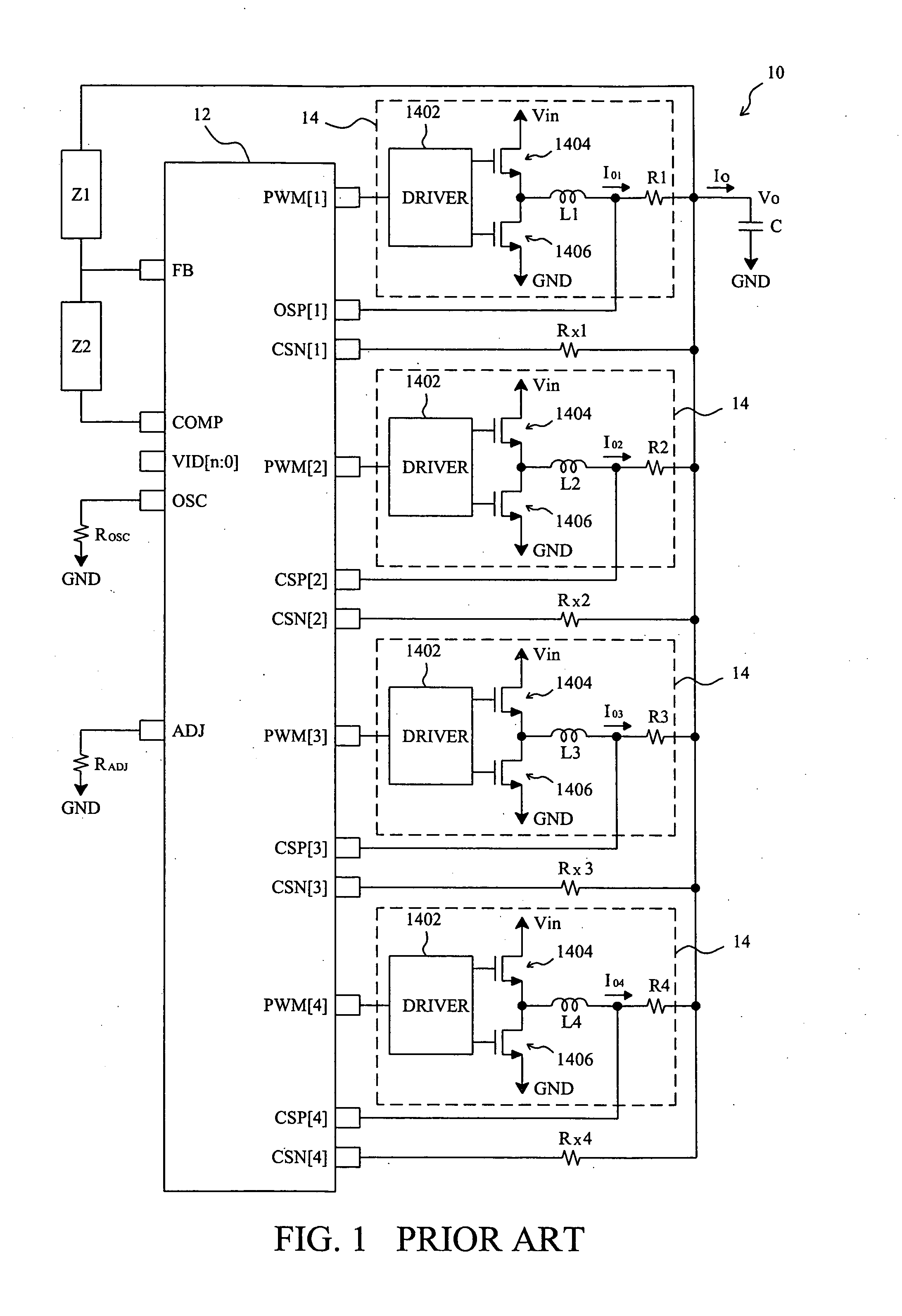 Frequency-on-the-fly control circuit and method for a DC/DC PWM converter