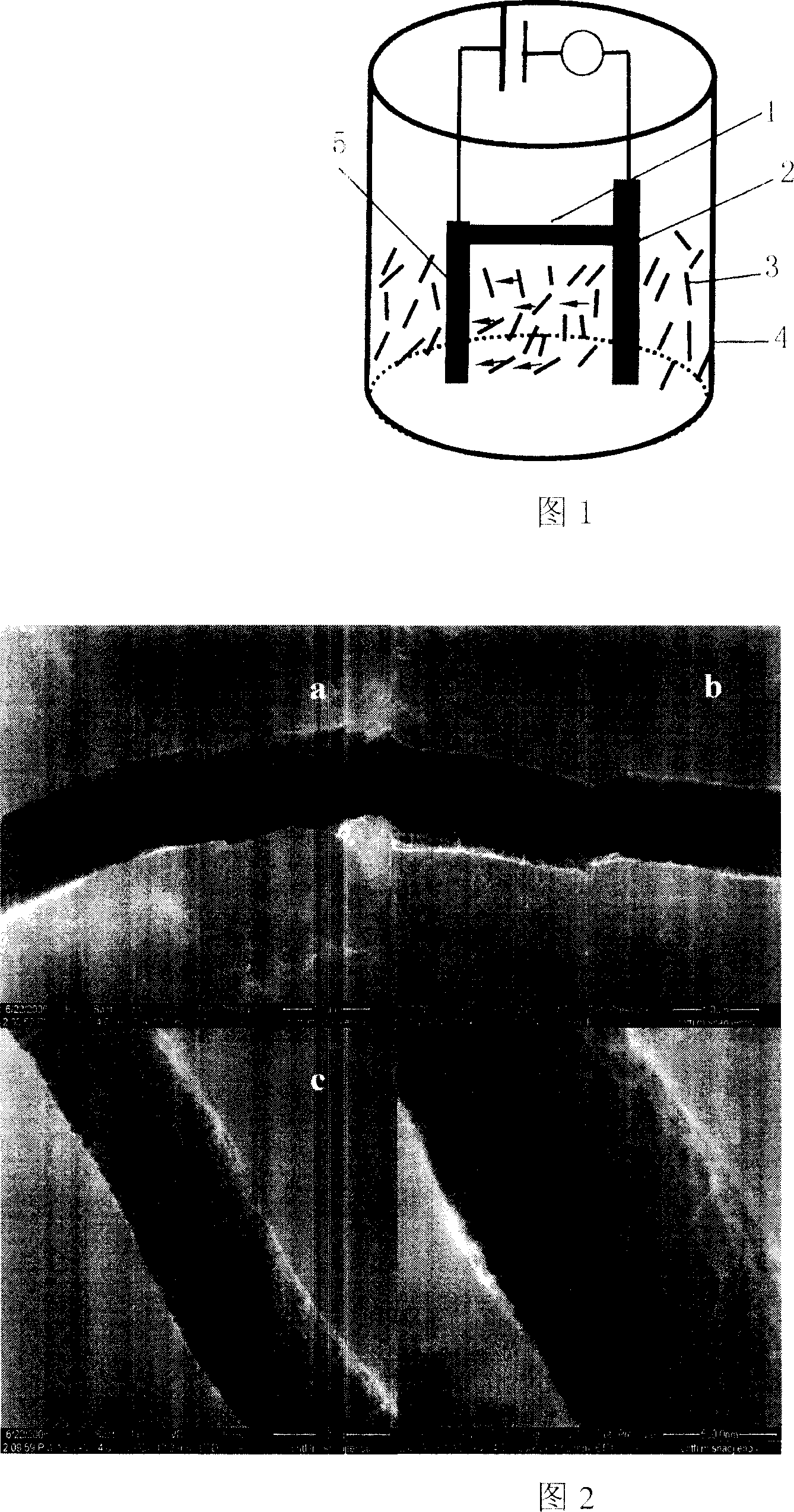 Method for electrophoretic anode deposition preparation of carbon nanotube field-emission film