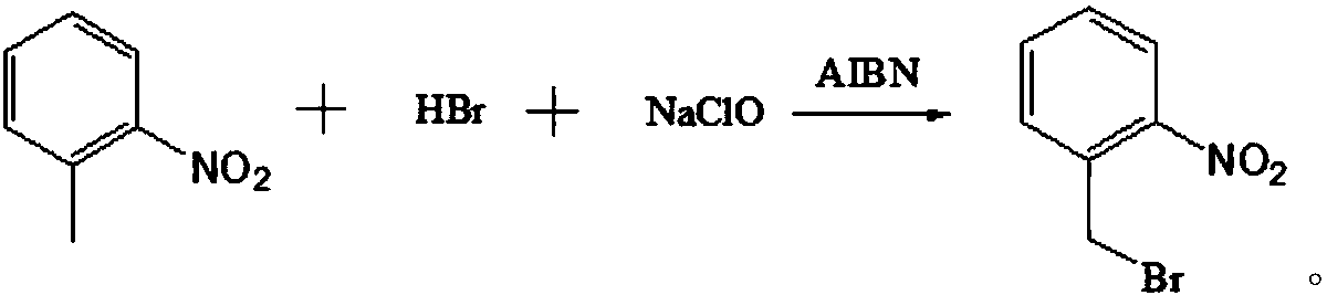 Preparation method of o-nitrobenzyl bromide