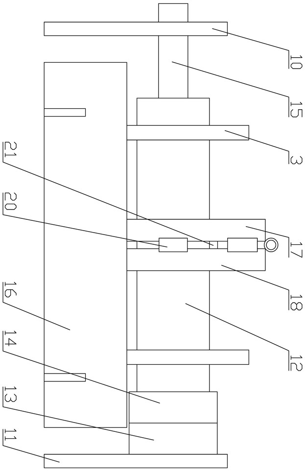 Automatic stroke number setting vertical oil pumping unit and automatic stroke number setting control method of oil pumping unit