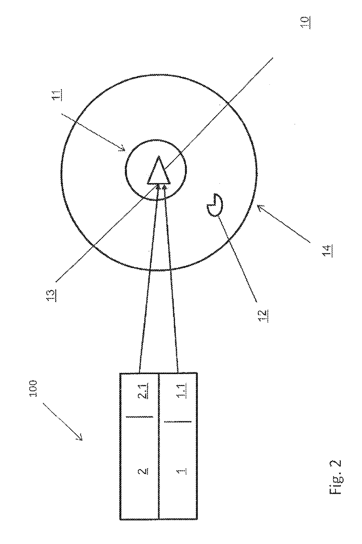 Laser system with protection device