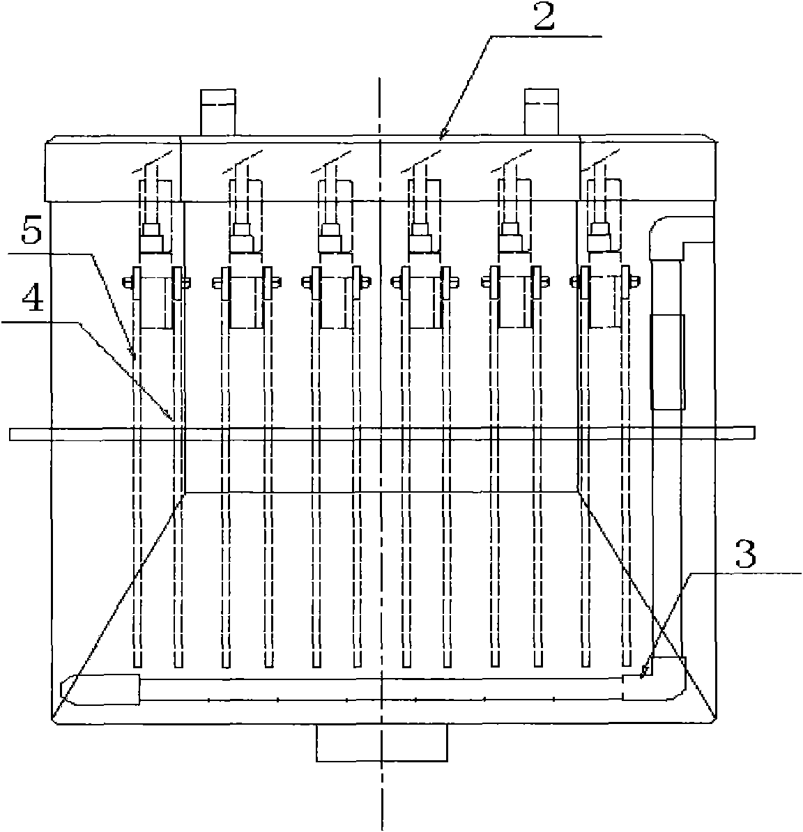 Integrated electrolysis nitrogen and phosphorus removal wastewater treatment method