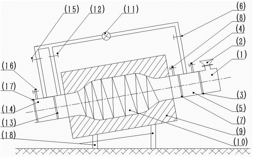 A kind of equipment and method for thermal removal of waste metal paint layer