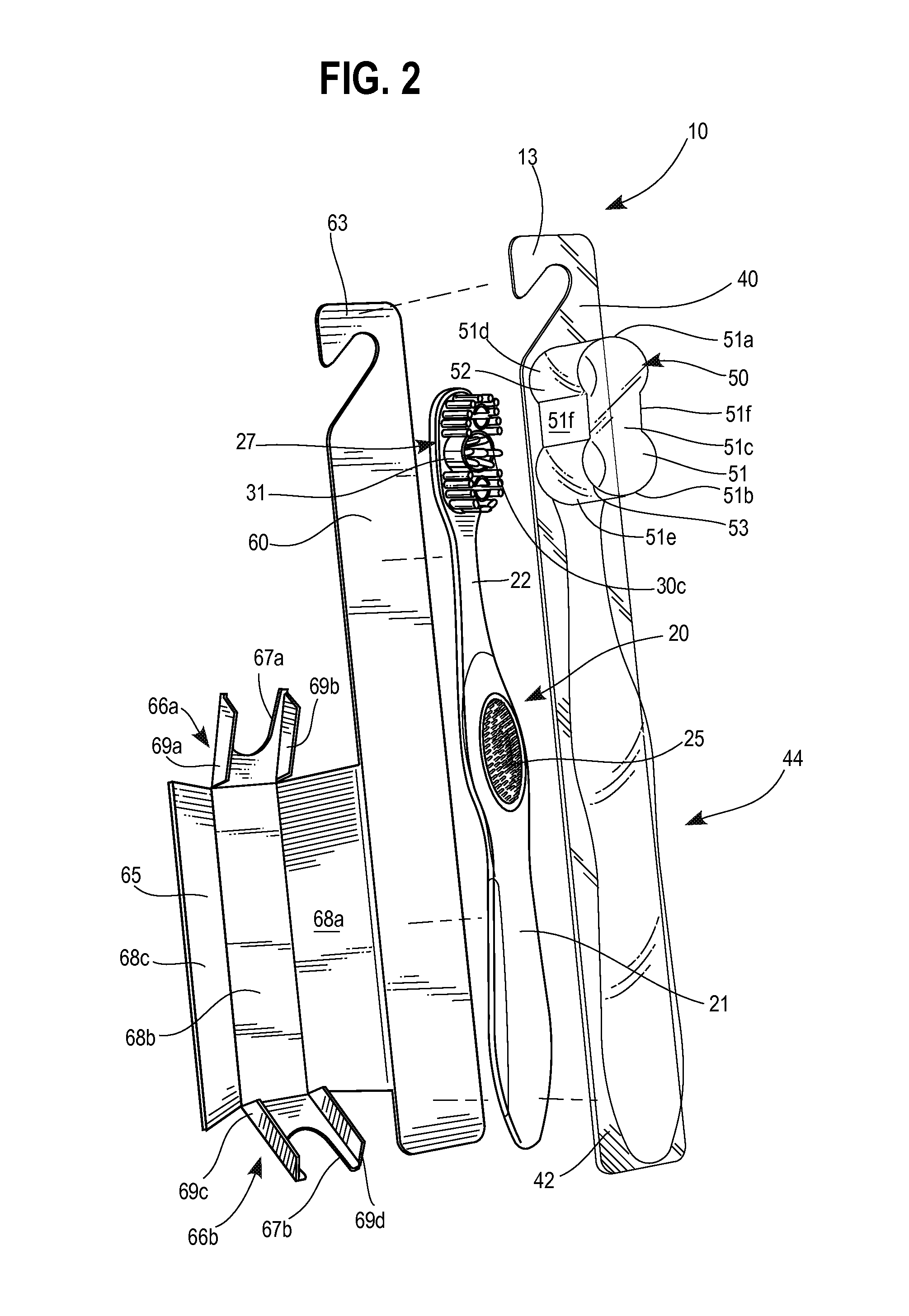 Packaged oral care implement