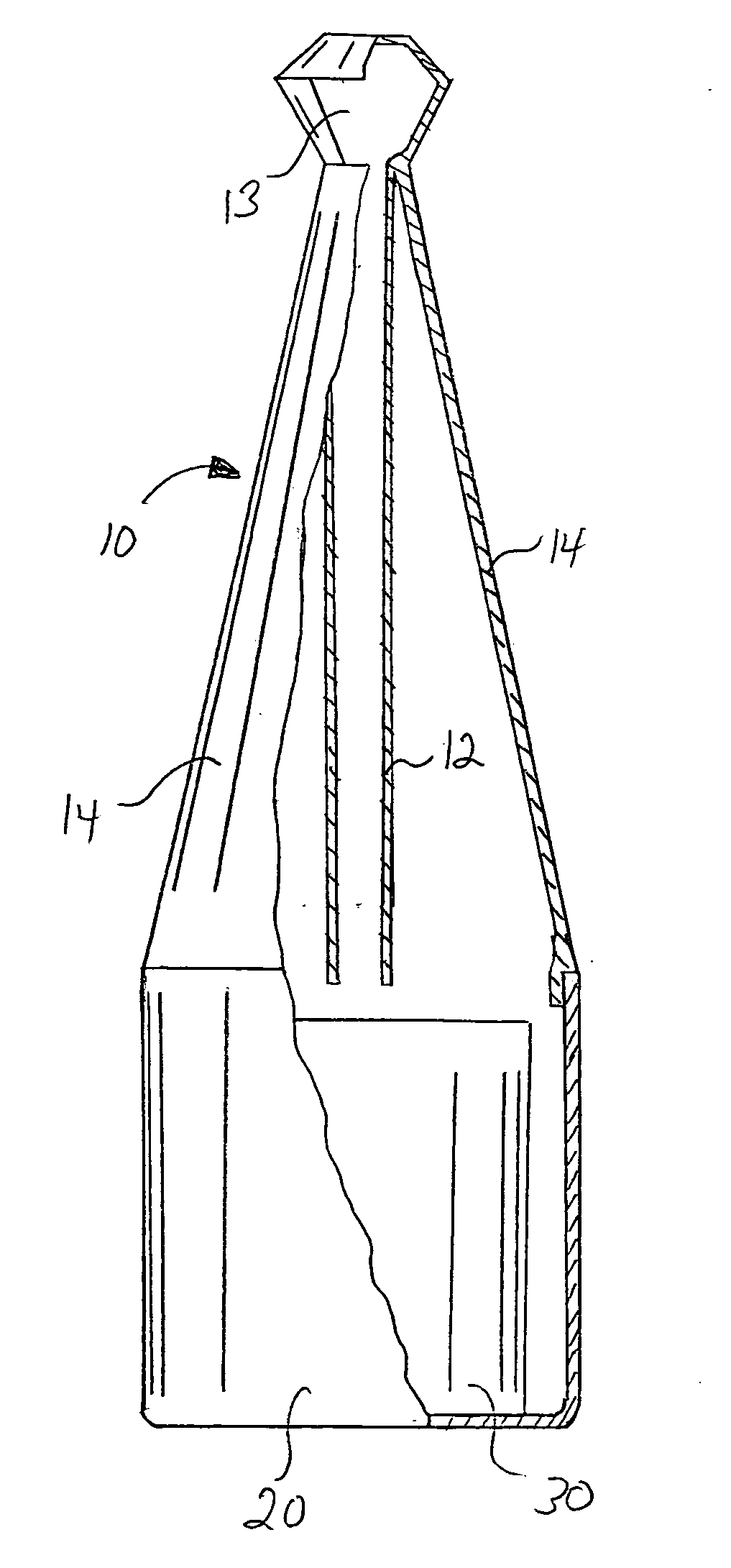 Cigarette butt receptacle device