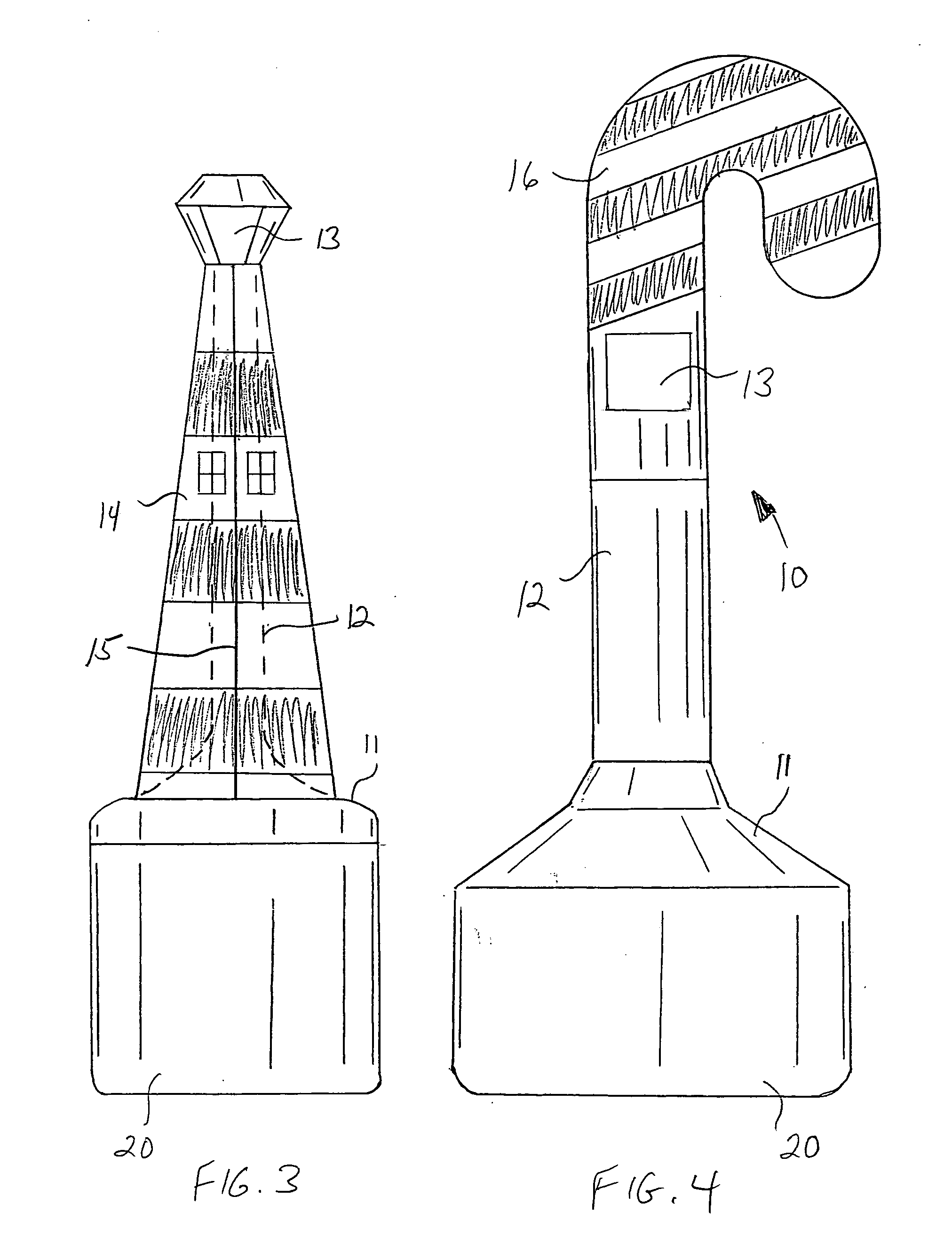 Cigarette butt receptacle device