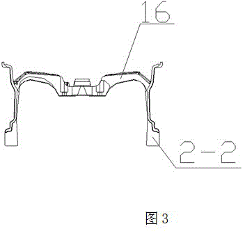 External circle riser removing device for hub