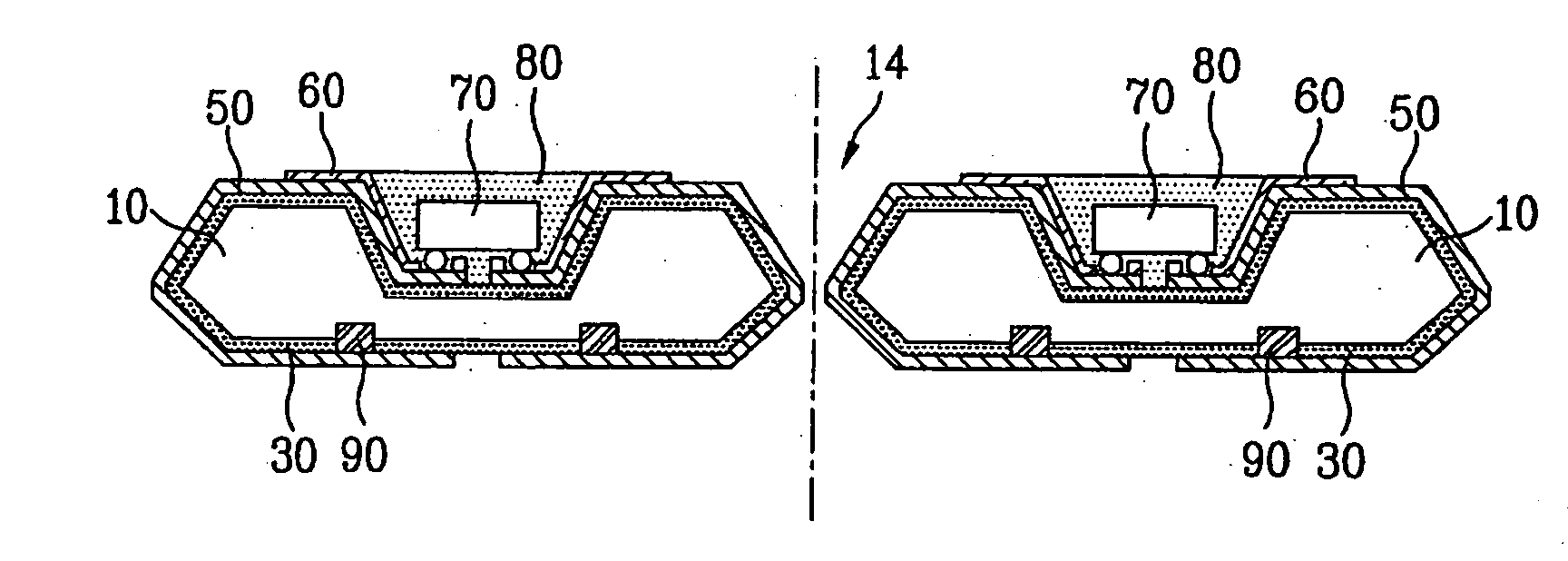 Sub-mount for mounting light emitting device and light emitting device package