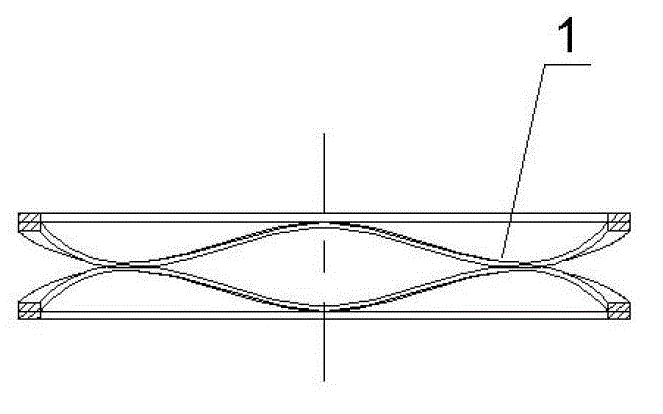 Mechanical sealing device for sanitary pump