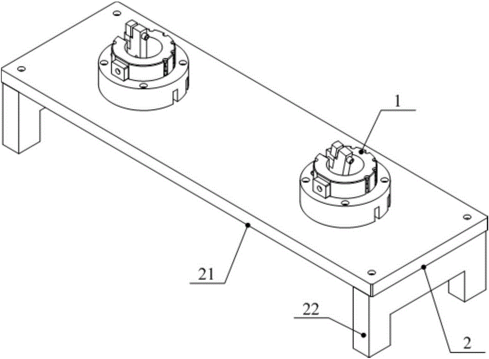 Test tooling for performance of motor