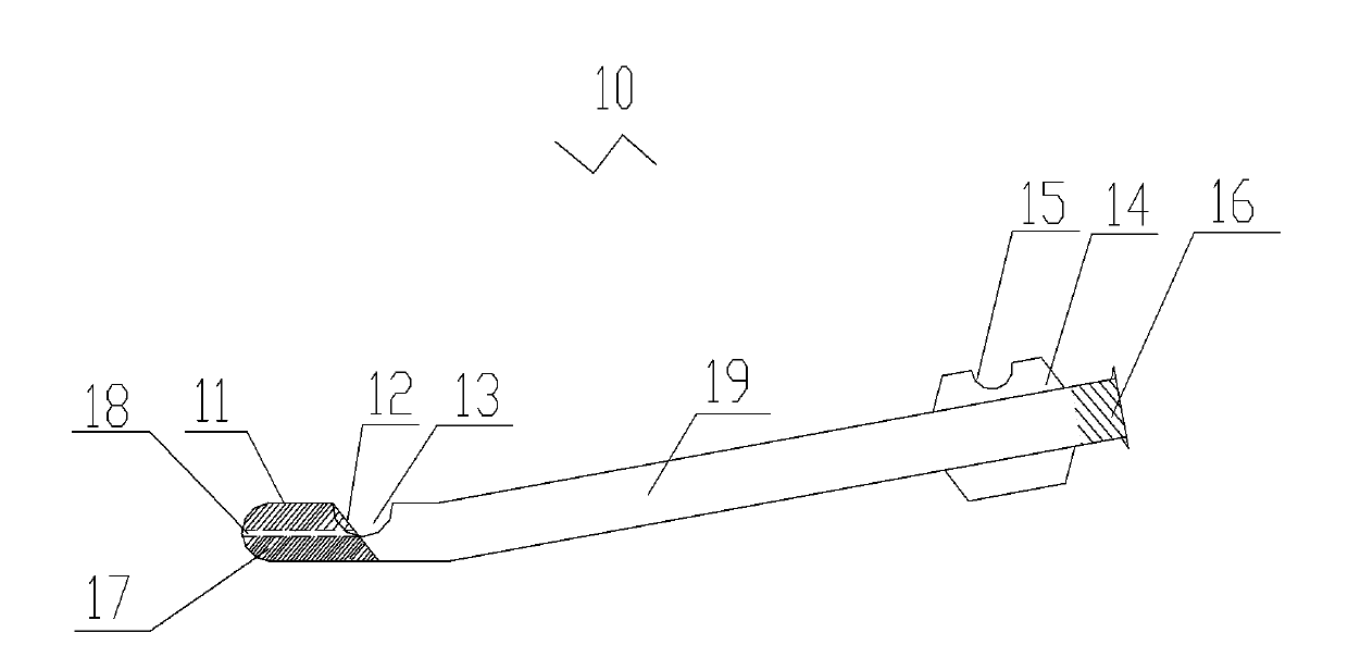 Occluder intervention conveying device