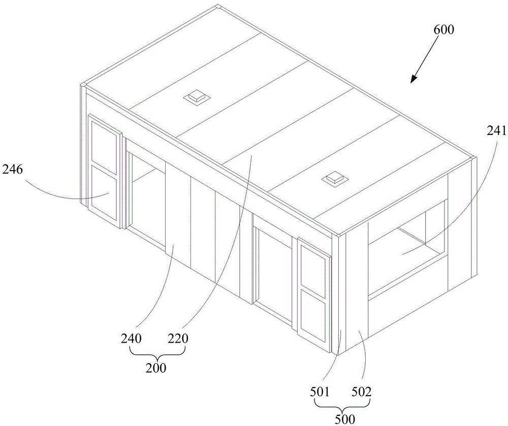 Spliced home theater test room and test system for home theater equipment