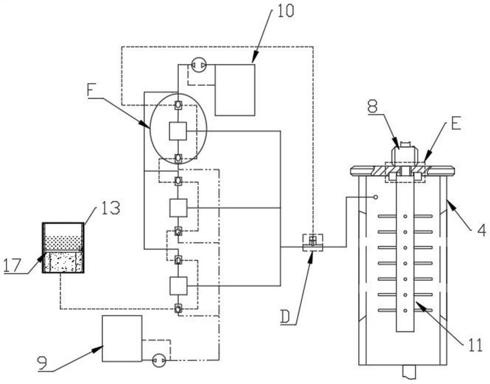 Anti-infection type injection device with alarm function for injector