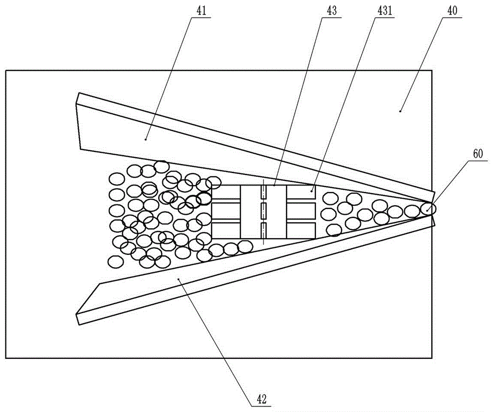 Broad bean coat removing device