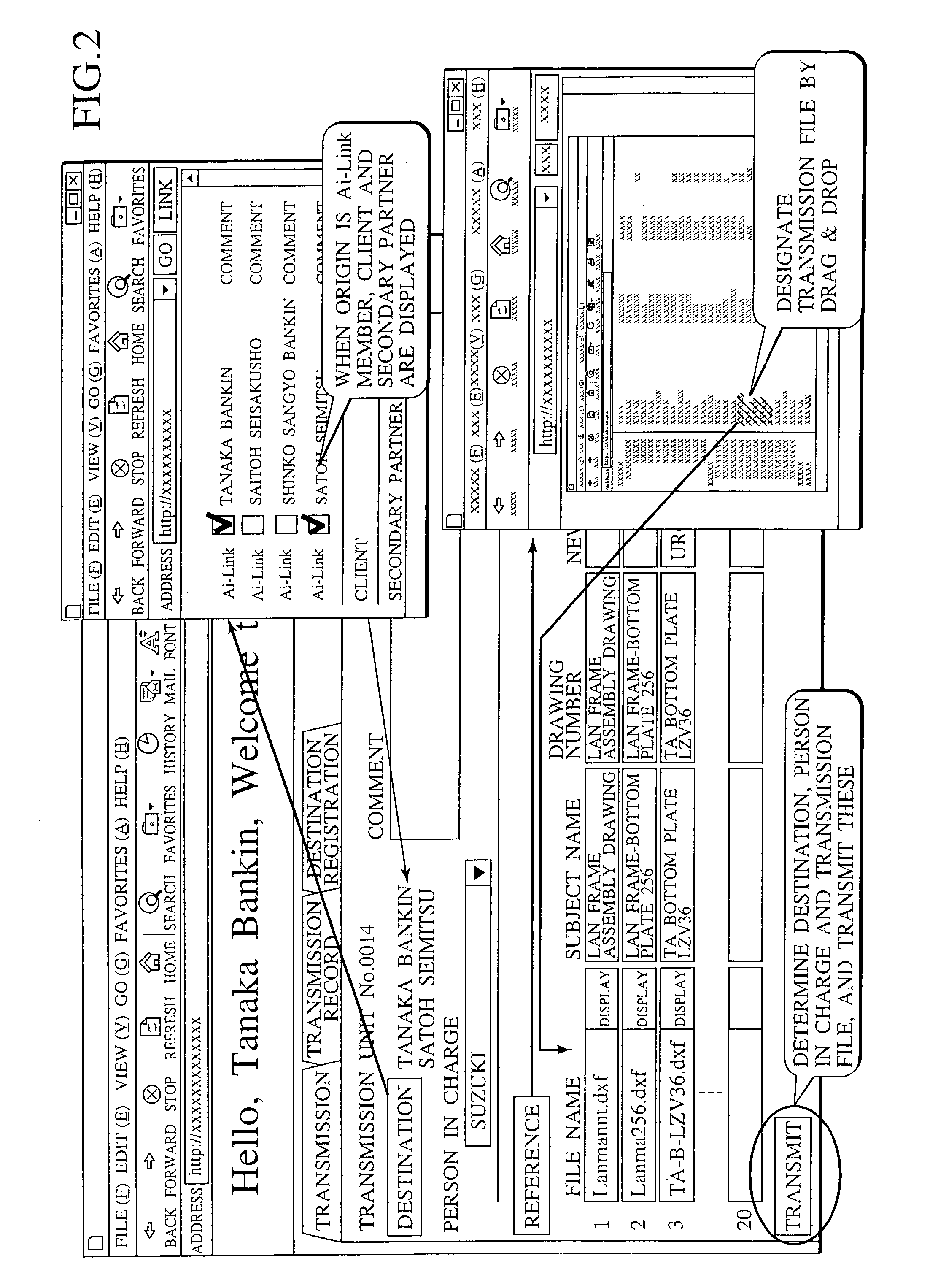 Outsourcing service apparatus concerning electronic drawing data