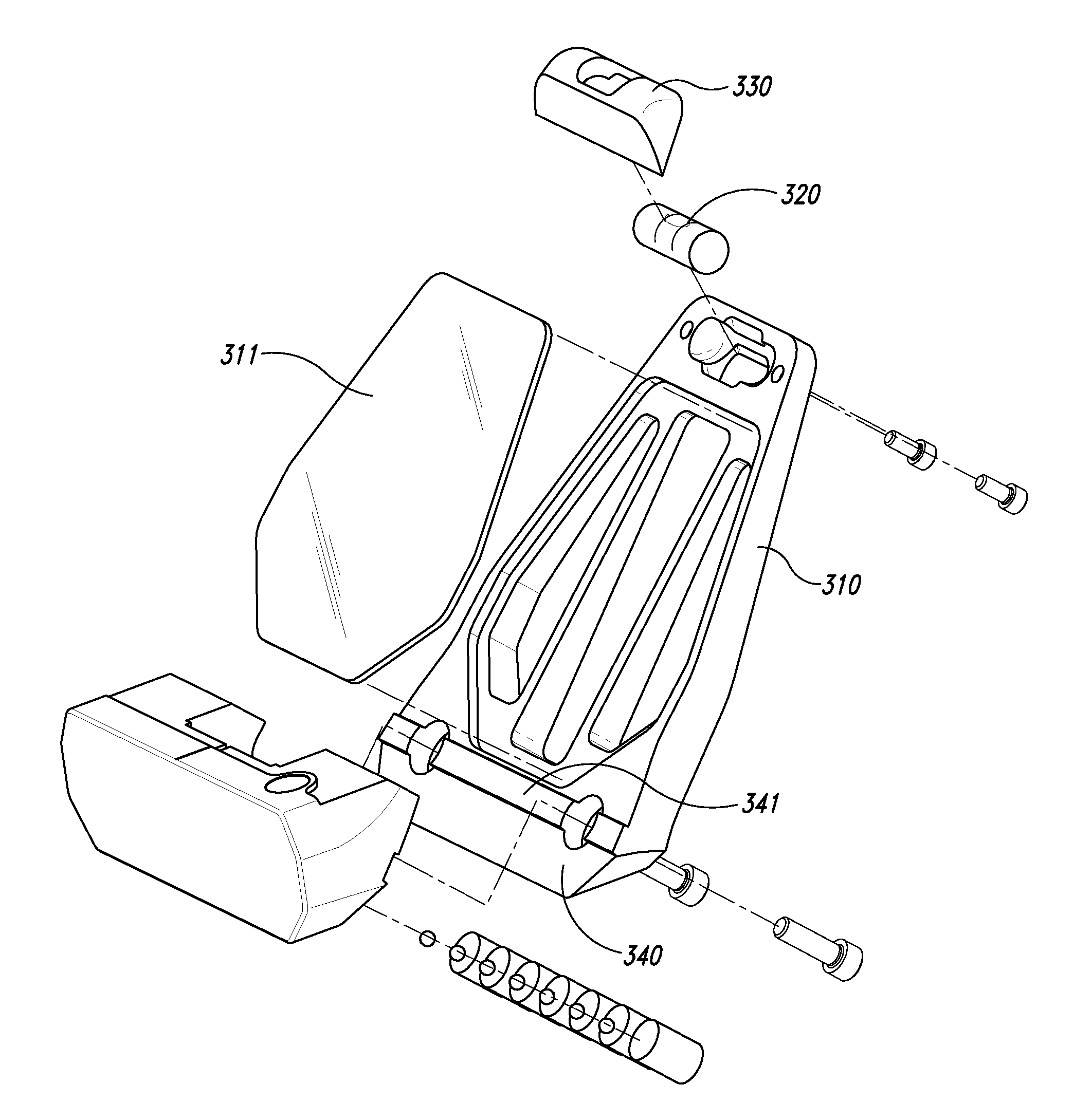 Golf putter and counterbalance system and fitting method