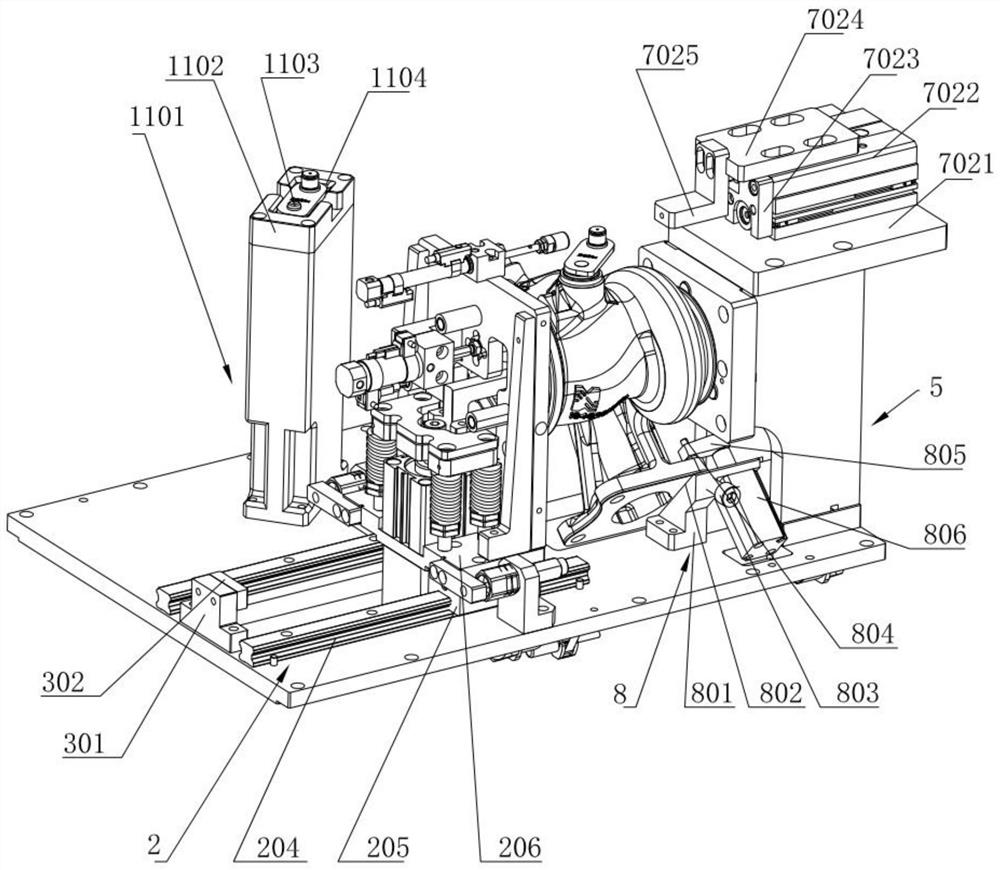 Volute welding tool