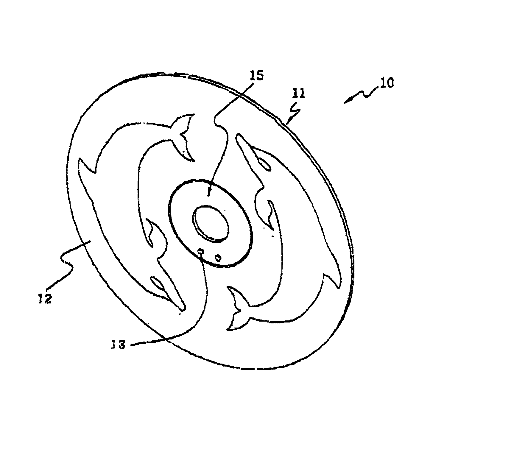 Portable apparatus for use with a light-emitting disk