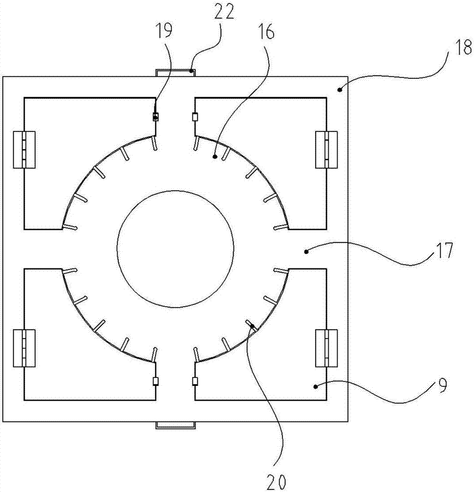 Picnic barbecue device