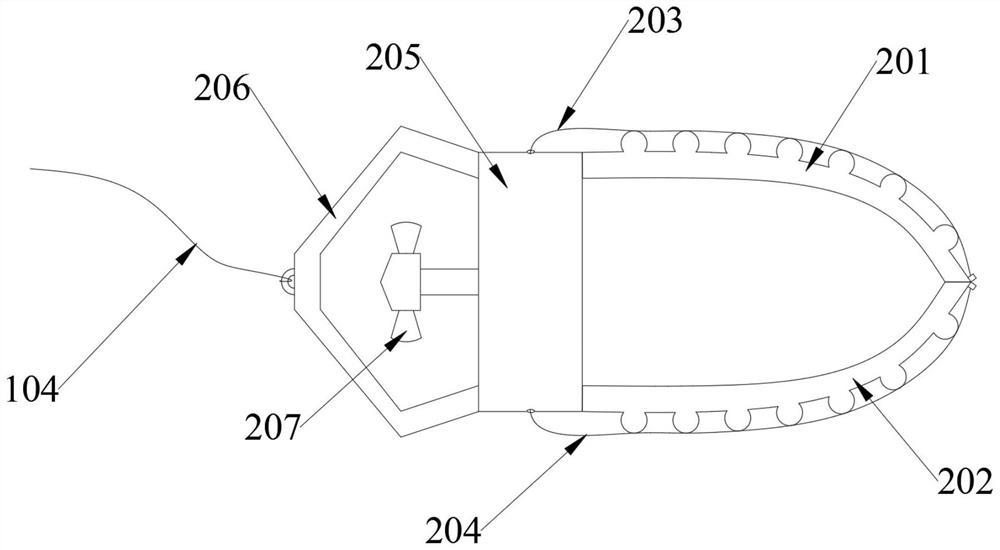 A kind of automatic river cleaning device and its cleaning method