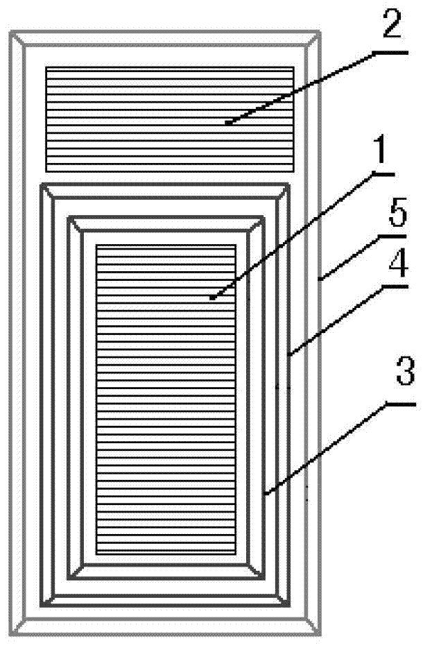 Magnetic integration type integrated filter inductance transformer