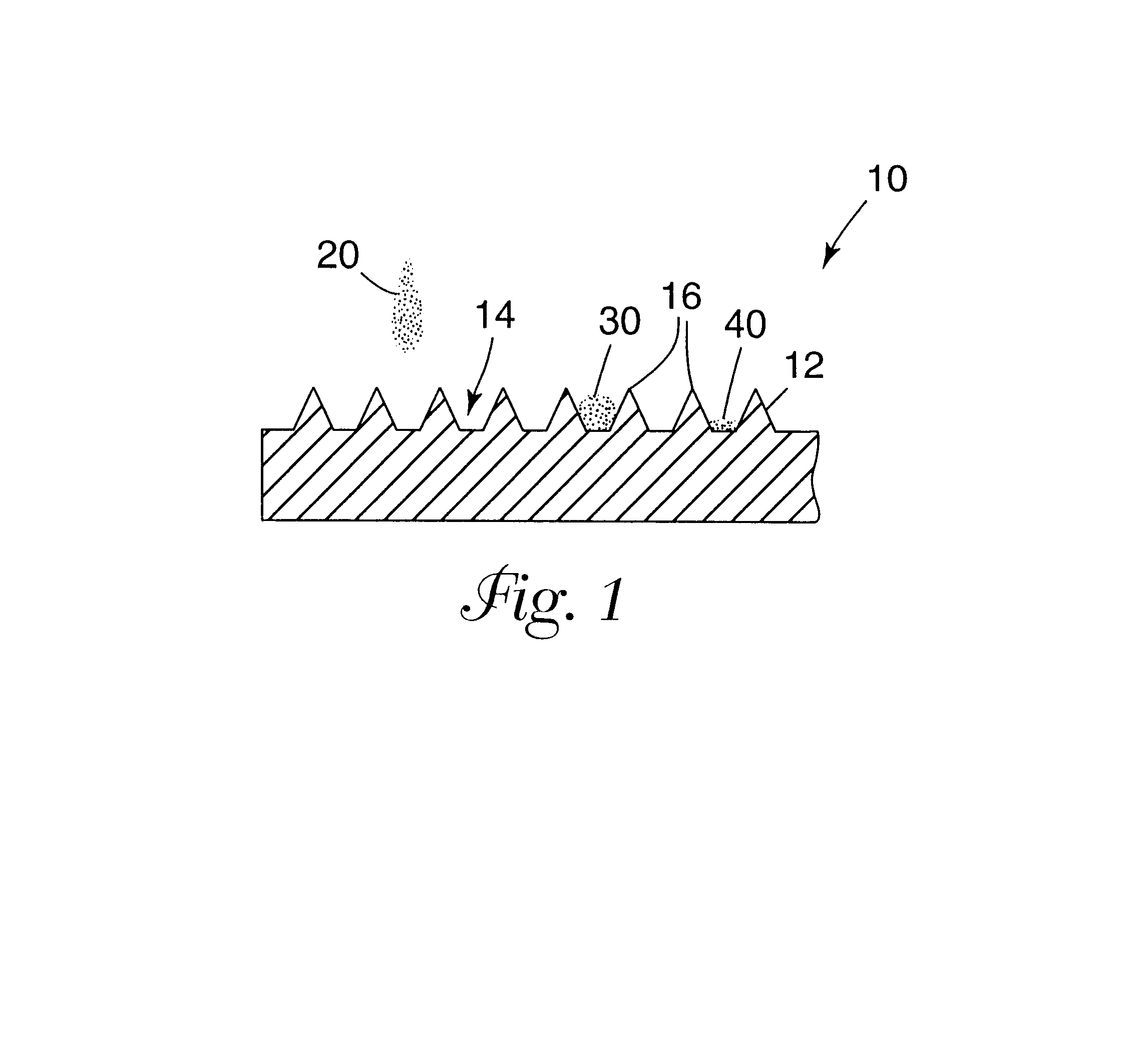 Optically transmissive microembossed receptor media