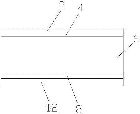 A kind of adhesive-free and heat and humidity resistant solar battery back sheet and its manufacturing method