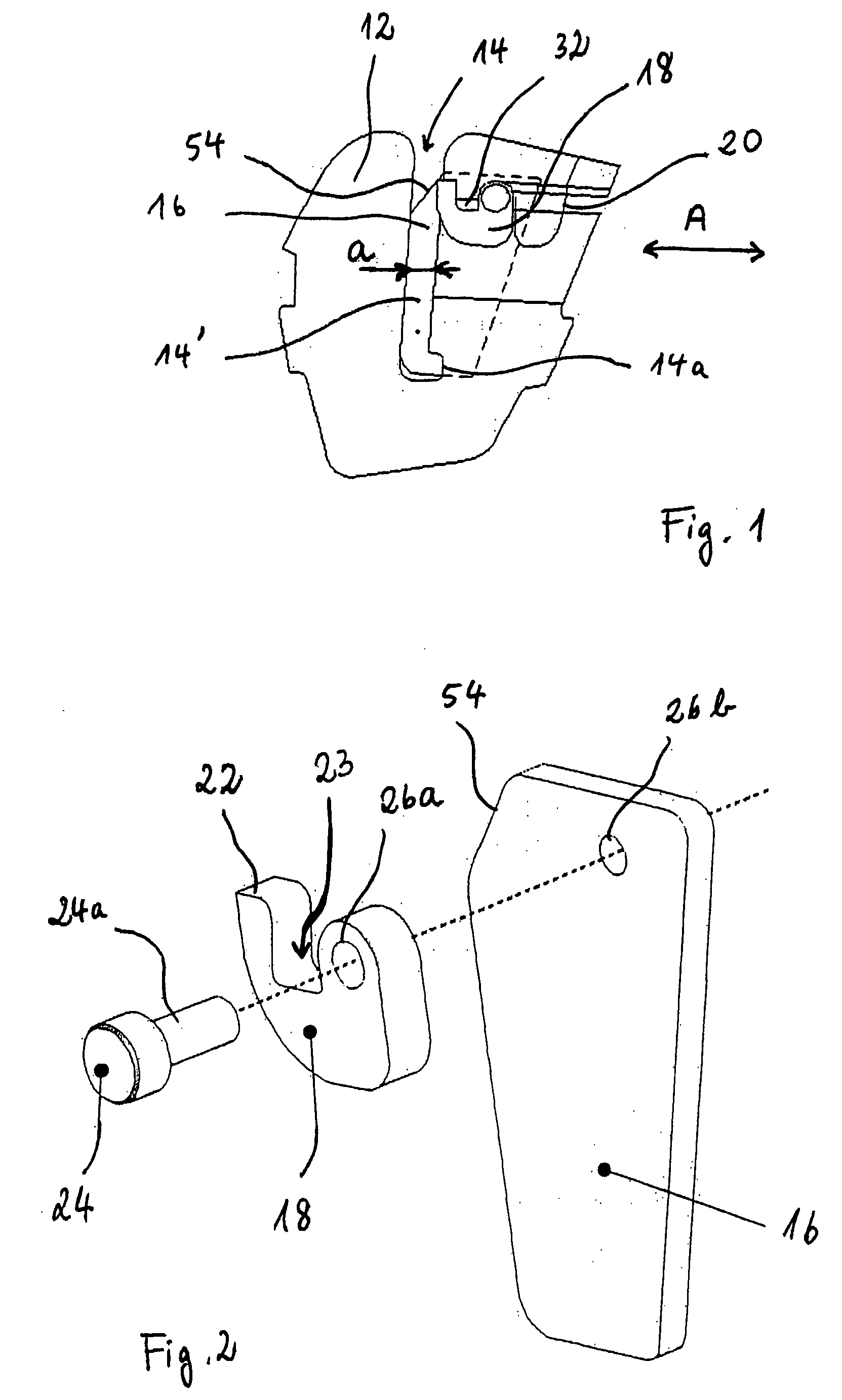 Lock Mechanism for a Dispenser, Roll of Material and End Plug Therefor, and Method for Inserting a Roll of Material Into Such Lock Mechanism