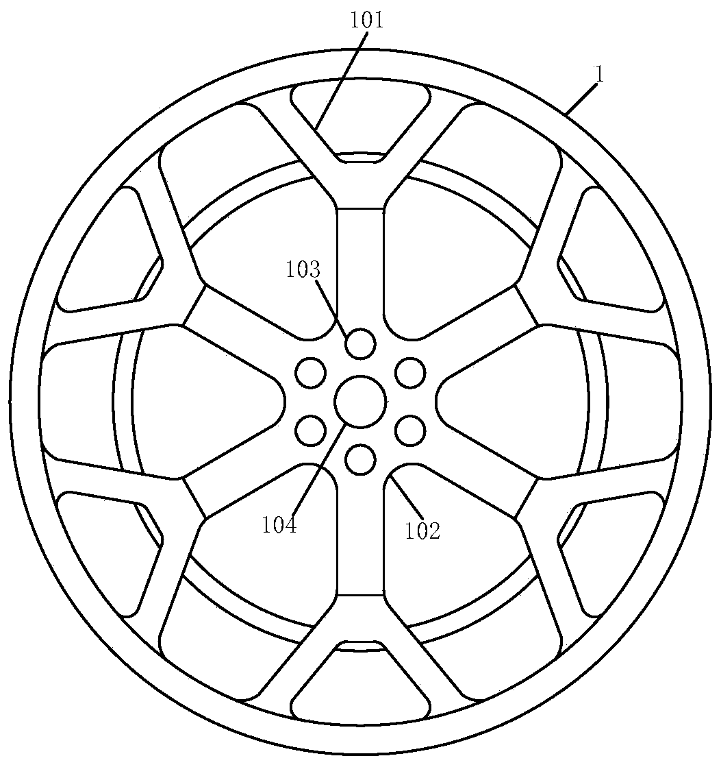 Aluminum alloy die casting