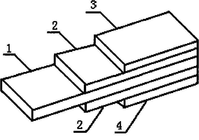 Melamine fumiture surface paper coated with ultrasonic violet curing coating and preparation method