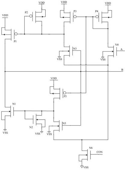 SRAM (Static random access memory) bit line leakage current compensation circuit