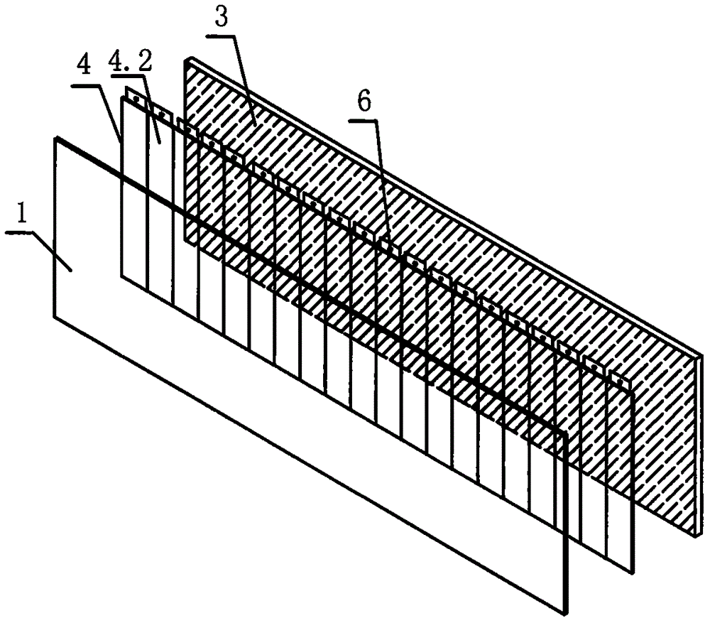 Power-driven glass based blackboard writing projection system