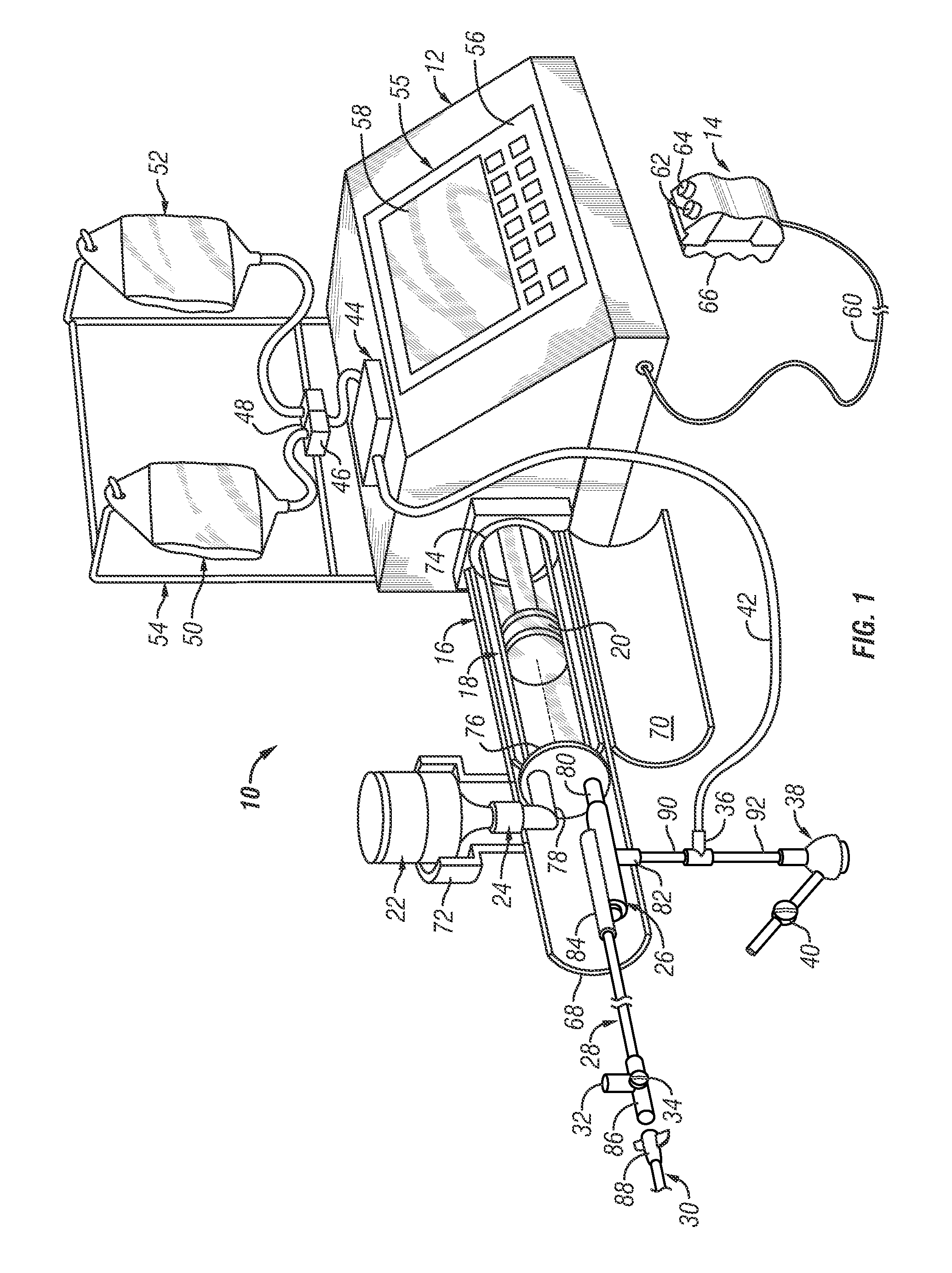 System and method for multiple injection procedures on heart vessels