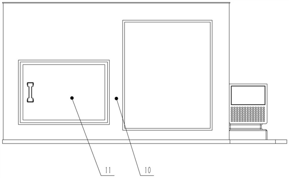 Quartz hemispherical resonator in-situ shape detection ion beam polishing atom manufacturing equipment and method