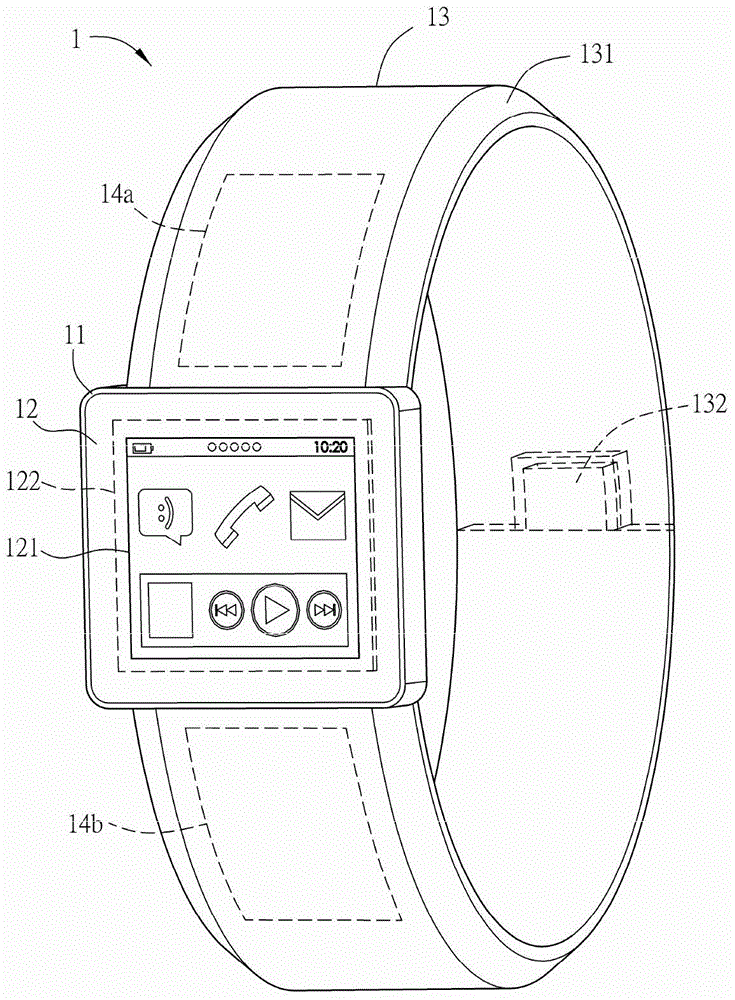 Slip band type intelligent apparatus