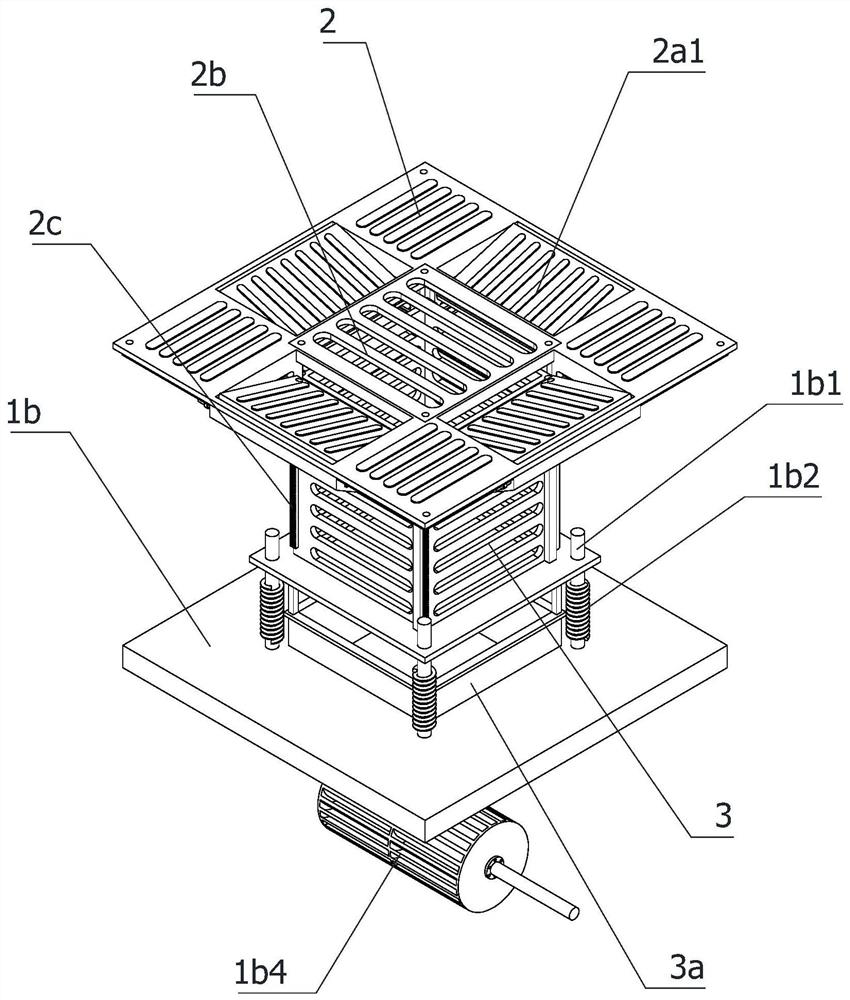 Municipal road drainage structure