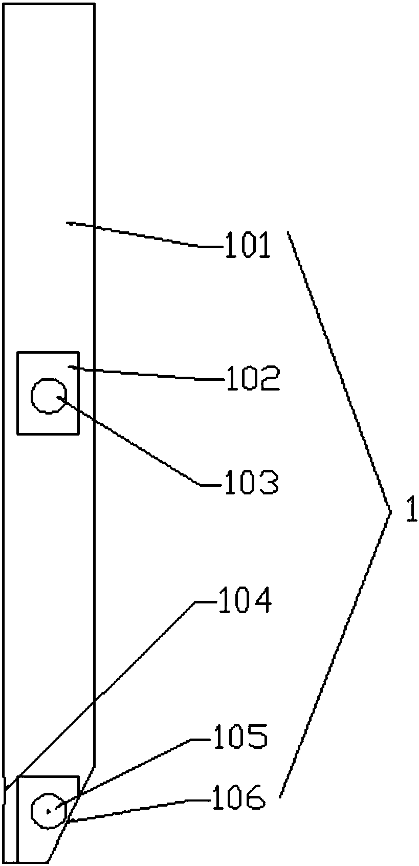 Line scribing pin for machining by computer numerical control milling machine