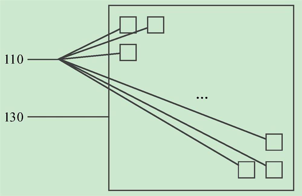 Terminal connection structure, display unit and display