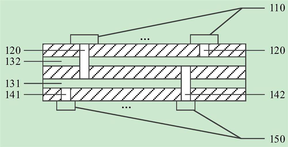 Terminal connection structure, display unit and display