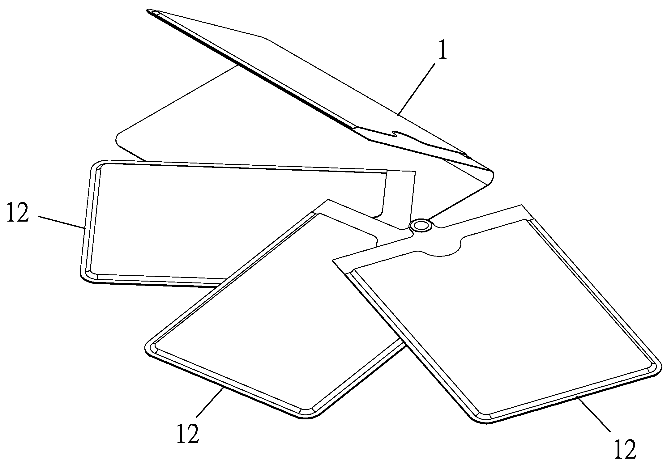 Compound Name-Card-Shaped Proximity Card Holder