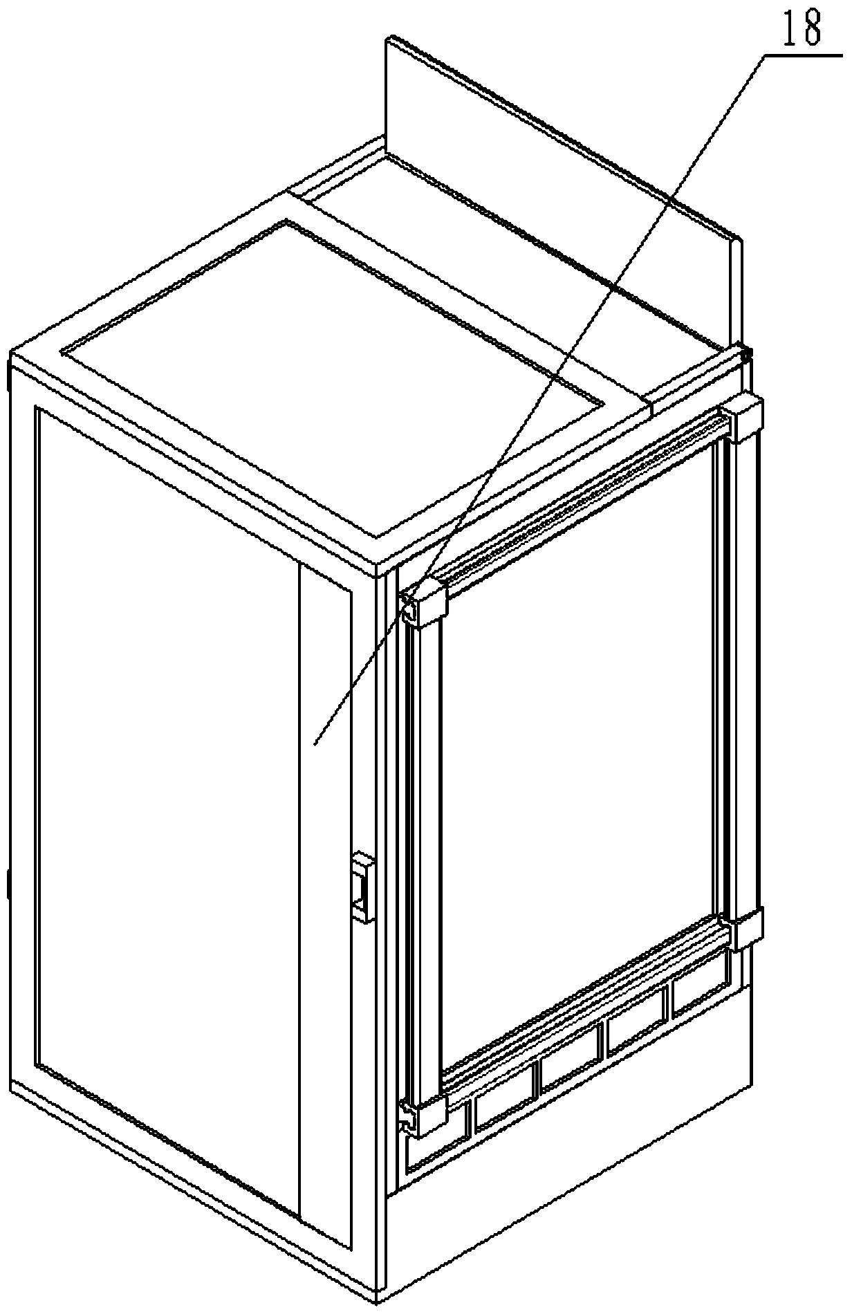 A kind of natural light utilization type plant cultivation box