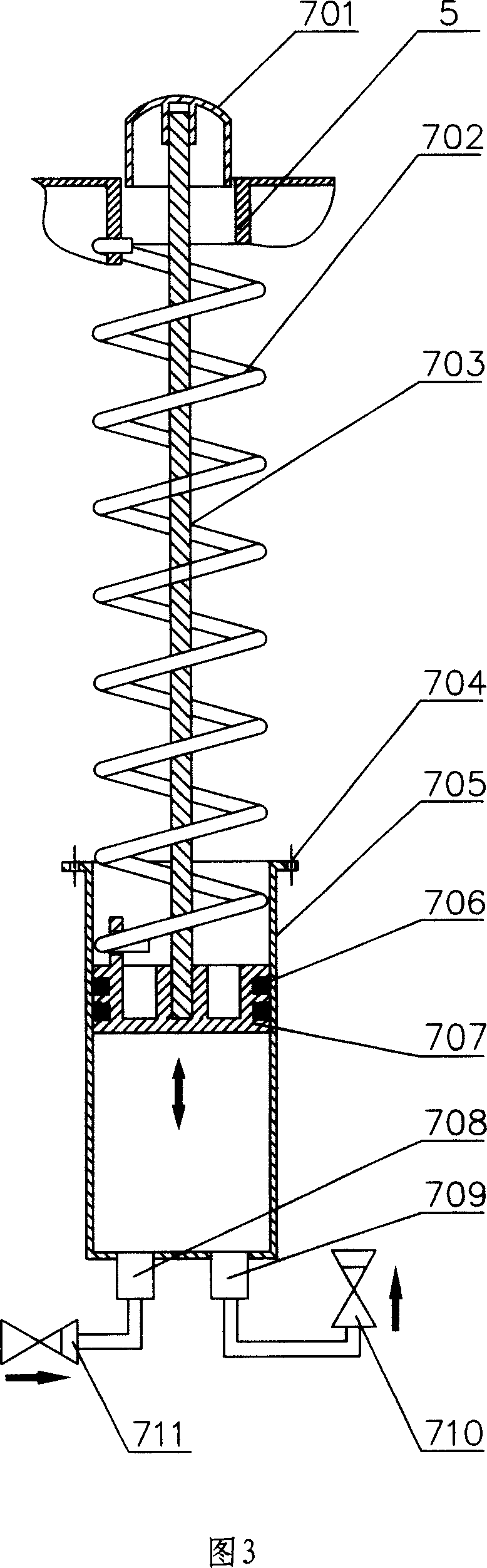 Small-sized hand-press sterilization-instance water purifier