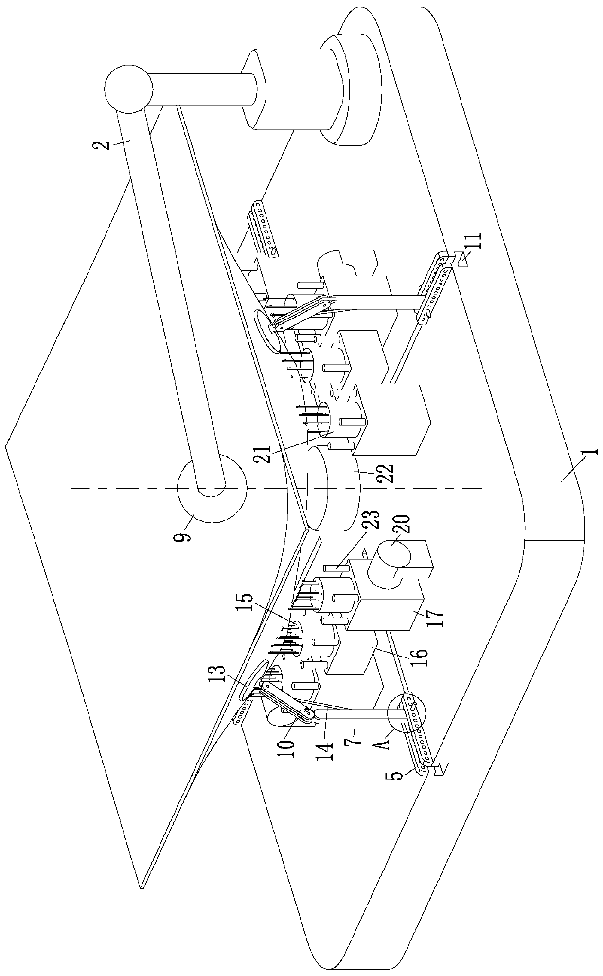 Automobile stamping part testing fixture